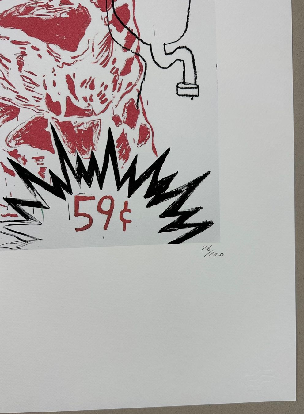 Poster & Bilder: Basquiat. Untitled, Graffiti, POP Art 26/100 – Neu (gemäss Beschreibung) aus Meilen von Smgdesign 2