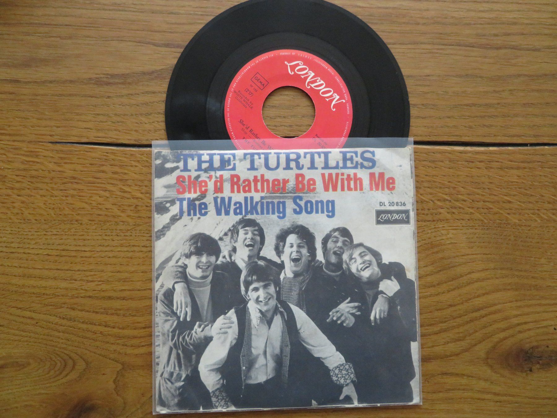 Dischi in vinile: The Turtles - Single Schallplatte "She'd Rather Be" Top! – Nuovo (secondo la descrizione) da Zürich venduto da max_cp5f
