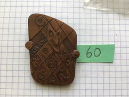 Baslerfasnachtsplaketten Kupfer 1960