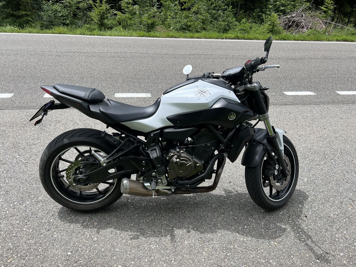 Yamaha Strada: Yamaha MT 07 aus erster Hand – Usato da Ortschwaben venduto da Manly0809 4