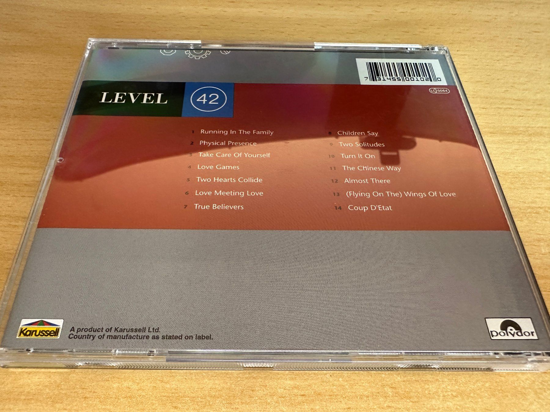 CD: Level 42 – On A Level – Usato da Rikon im Tösstal venduto da Alpenmutz 1