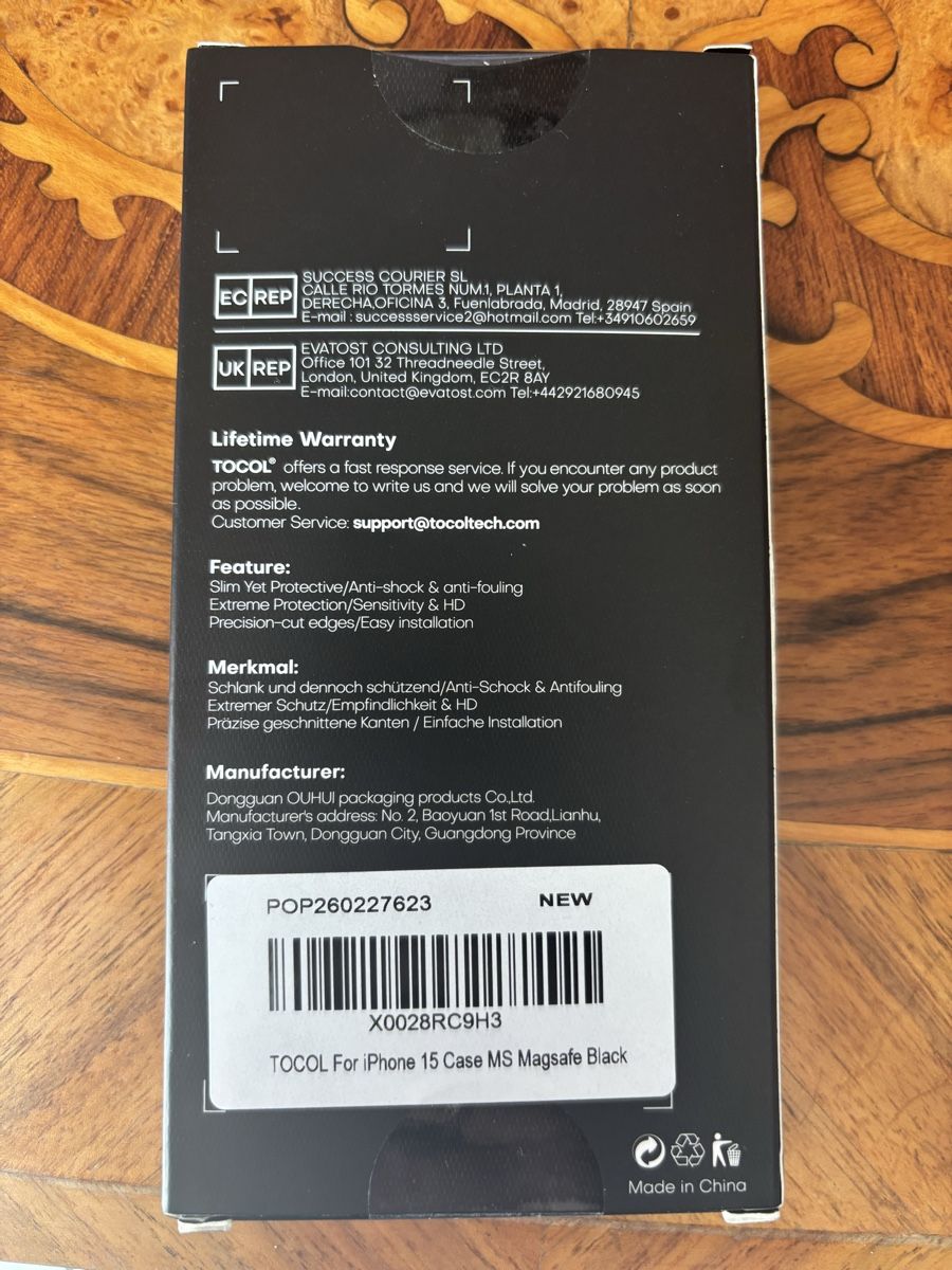Apple Covers & Schutzfolien: Iphone 15 magsafe case – Neu und originalverpackt aus Forch von Fjelltoppen73 1