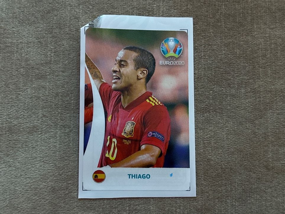 Panini Carte collezionabili: EM 2020 - Coca Cola Sticker, Thiago – Nuovo (secondo la descrizione) da Grosshöchstetten venduto da senseirocs