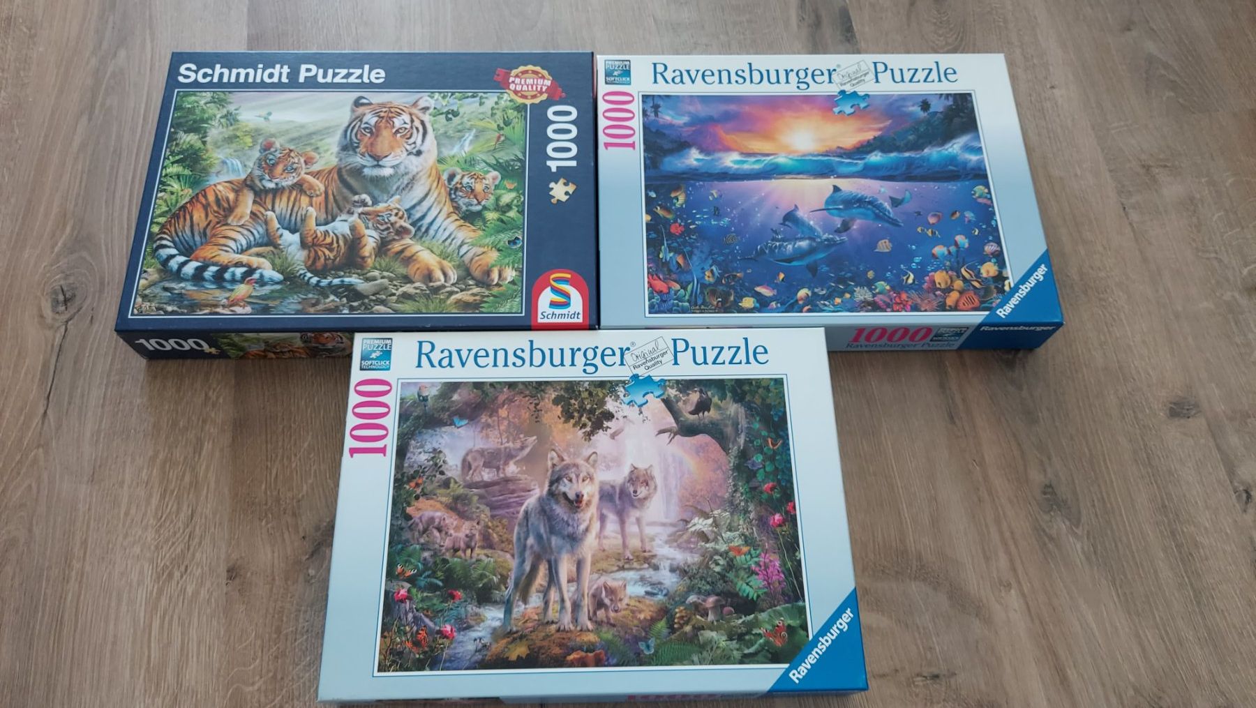 Puzzles: 3 Puzzles mit Tieren – Gebraucht aus Anglikon von Yari05