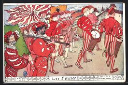 Vevey, Fete des Vignerons 1905, Les Suis