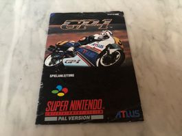 ANLEITUNG FÜR GP-1 FÜR SUPER NINTENDO