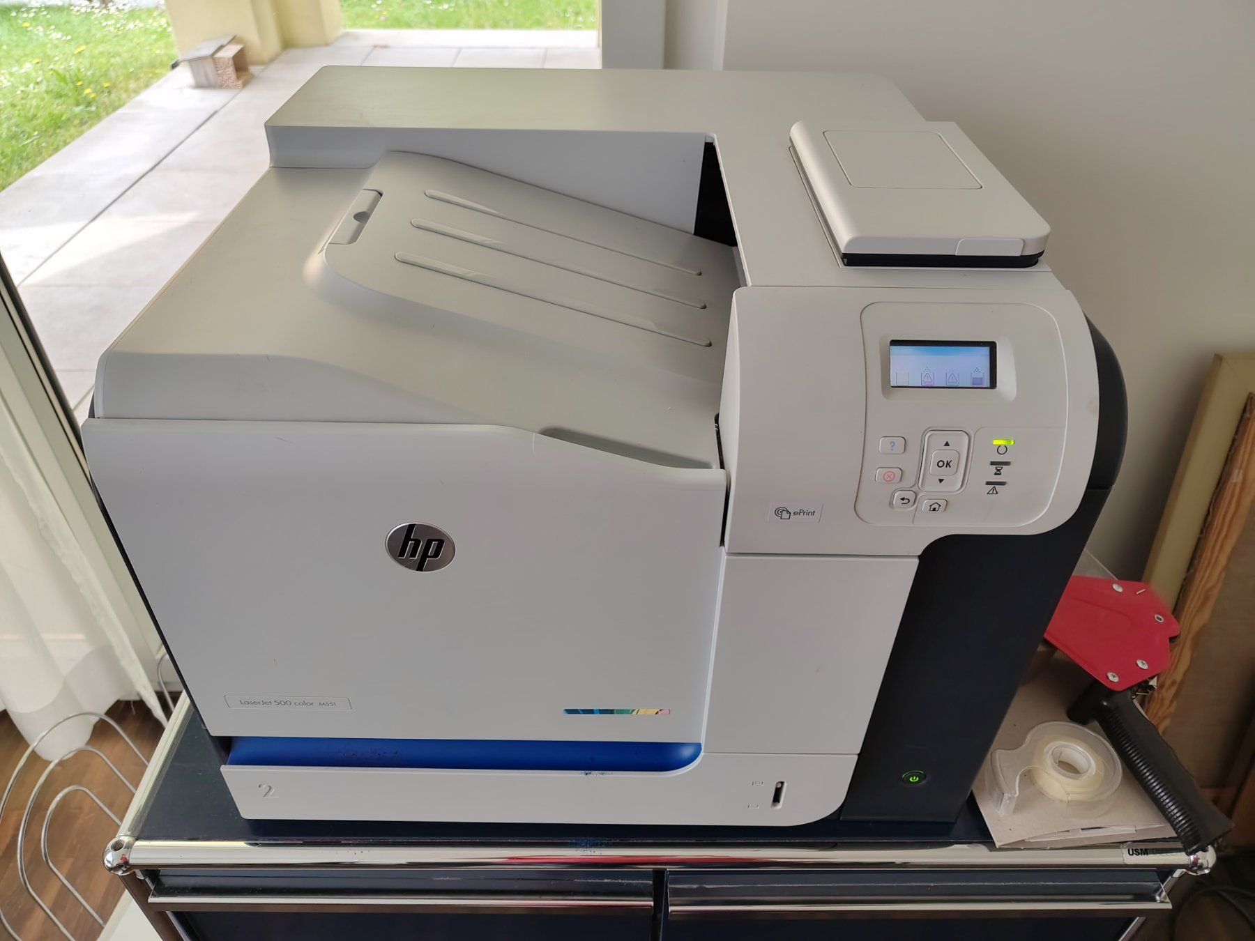 Hewlett Packard Stampanti: HP LaserJet Enterprise M551dn Farblaserdrucker mit Duplex – Usato da Zollikerberg venduto da murmeltier57