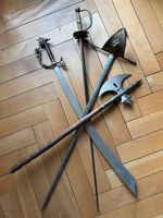 Deko-Schwerter, Schwert, Degen, Kurzschwert, Streitaxt