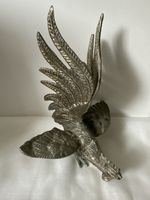 Metallfigur Hahn Vintage Deko Gockel Figur Hahn