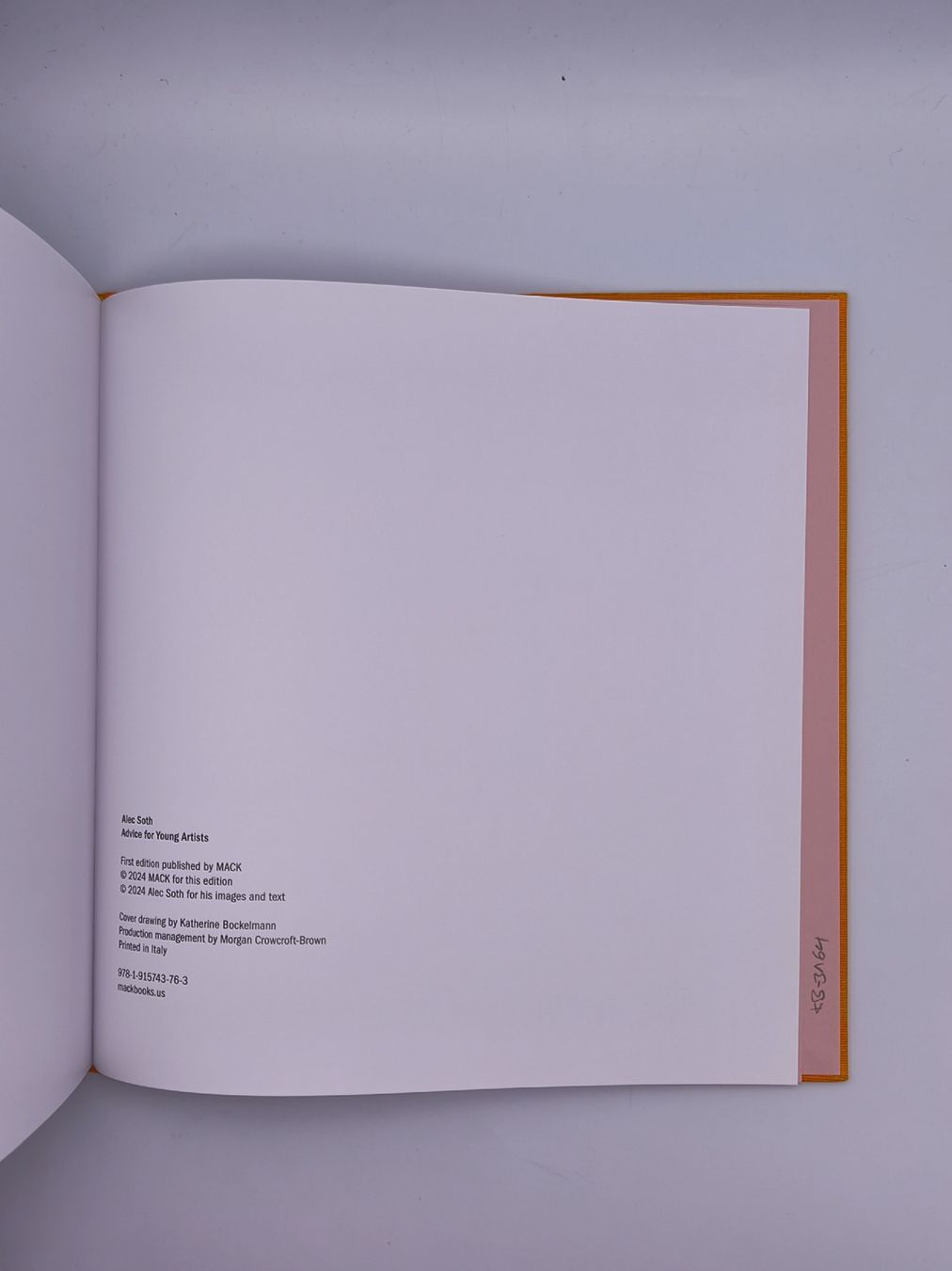 Libri: PHOTOBOOKS - ALEX SOTH - WIDMUNG – Usato da Goldach venduto da Gaip 7