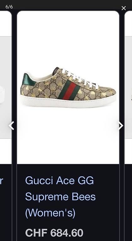 Gucci Scarpe da donna: GUCCI ACE GG SUPREME BEES - SNEAKERS – Usato da Wetzikon ZH venduto da Em_Sa 4