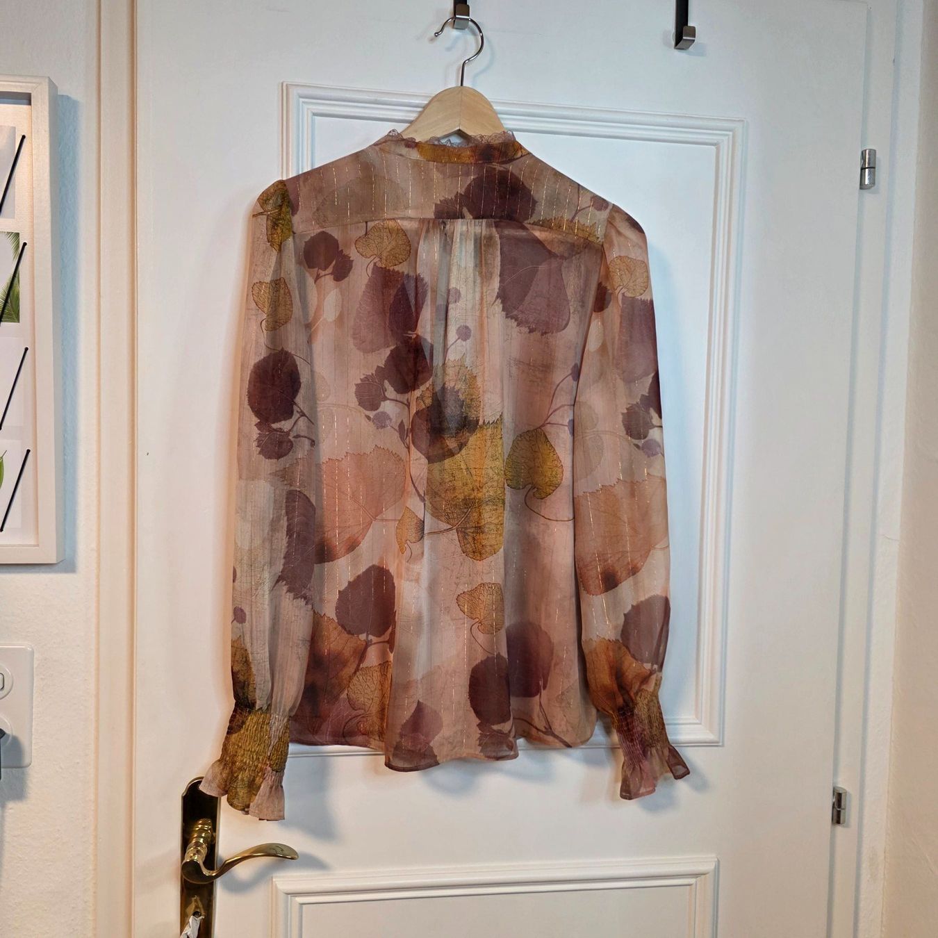Camicette: adL Bluse transparent mit Goldglanz Gr. 40/L – Usato da Wald ZH venduto da CapLux 6