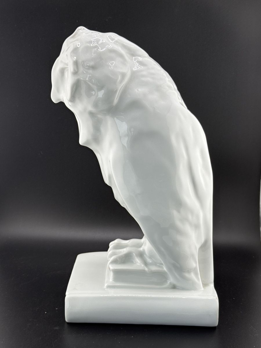 Herend Statuette: Herend Porzellan Eule 30cm – Usato da Zürich venduto da Geniuss 1