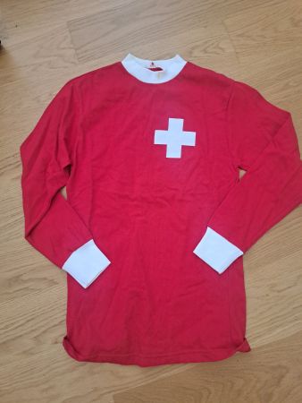 Altes 50er 60er Sport Velo / Turn Trikot Langarm Schweiz