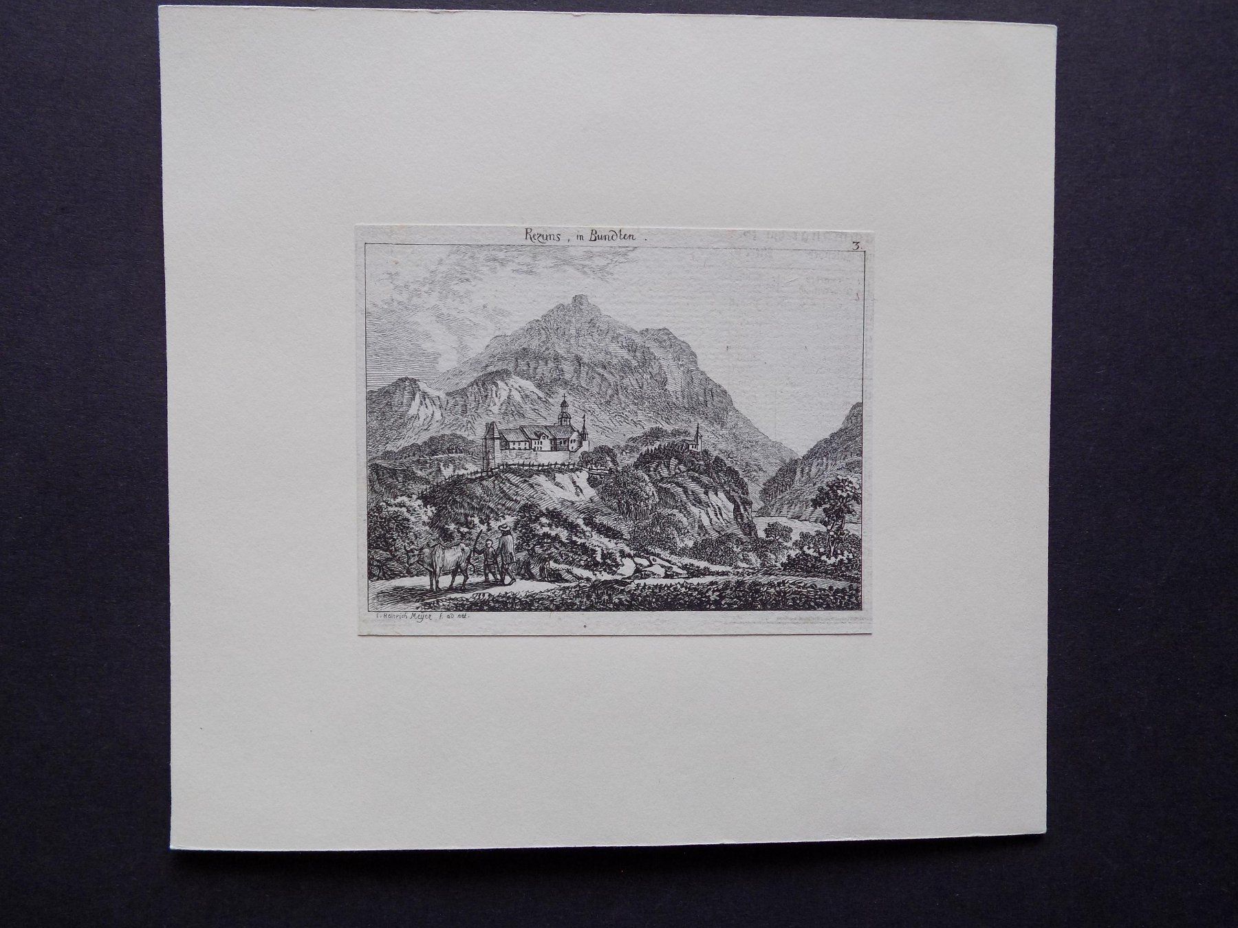 Gravures: Rhäzüns – D'occasion à Risch par Rischli15