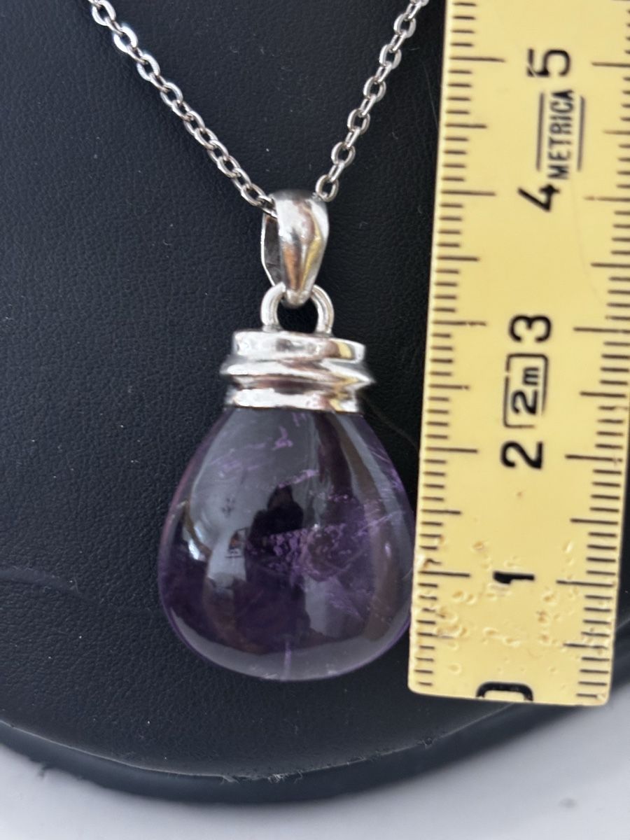Ciondoli: Très beau pendentif améthyste montée sur argent – Nuovo (secondo la descrizione) da Genève venduto da ati_tj8f 4