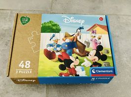  3 puzzles de 48 pièces Disney Mickey
