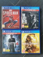 4 Top PS4 Spiele (Spiderman, Uncharted,...)
