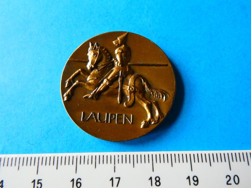 BronzeMedaille Schlacht bei Laupen 1339 Kaufen auf Ricardo