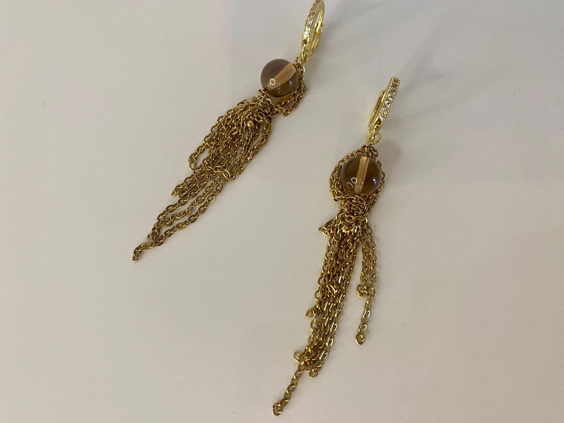 Ohrringe & -stecker: Ohrringe mit Steine 14k – Neu (gemäss Beschreibung) aus Grenchen von adl_ds8n