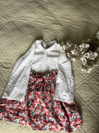Kinder Set Zara und H&M weiss und bunt Grösse 98 bis 104
