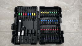 Neuwertiges 45-teiliges Impact Schrauber Bit-Set, Schwarz