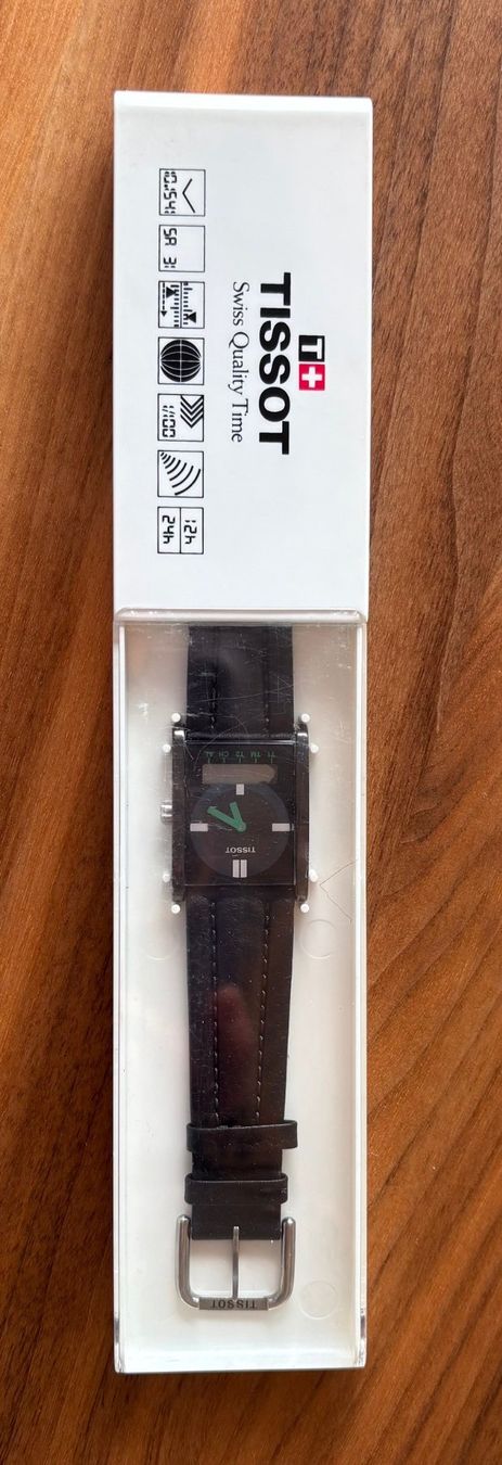 Tissot Orologi: Tissot Two-Timer D377 - Neu - Full Set - New Old Stock – Nuovo e nell'imballaggio originale da Corminboeuf venduto da Path007 3