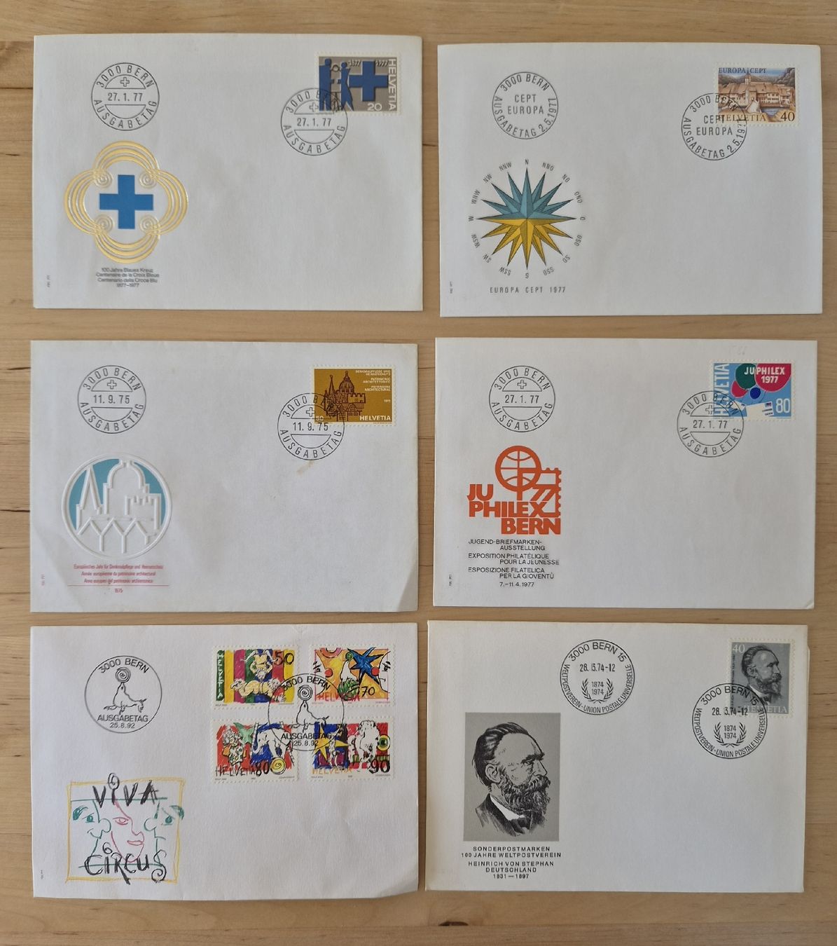 Tous les timbres: Ersttagsbriefe – D'occasion à Erlach par Kjt 3