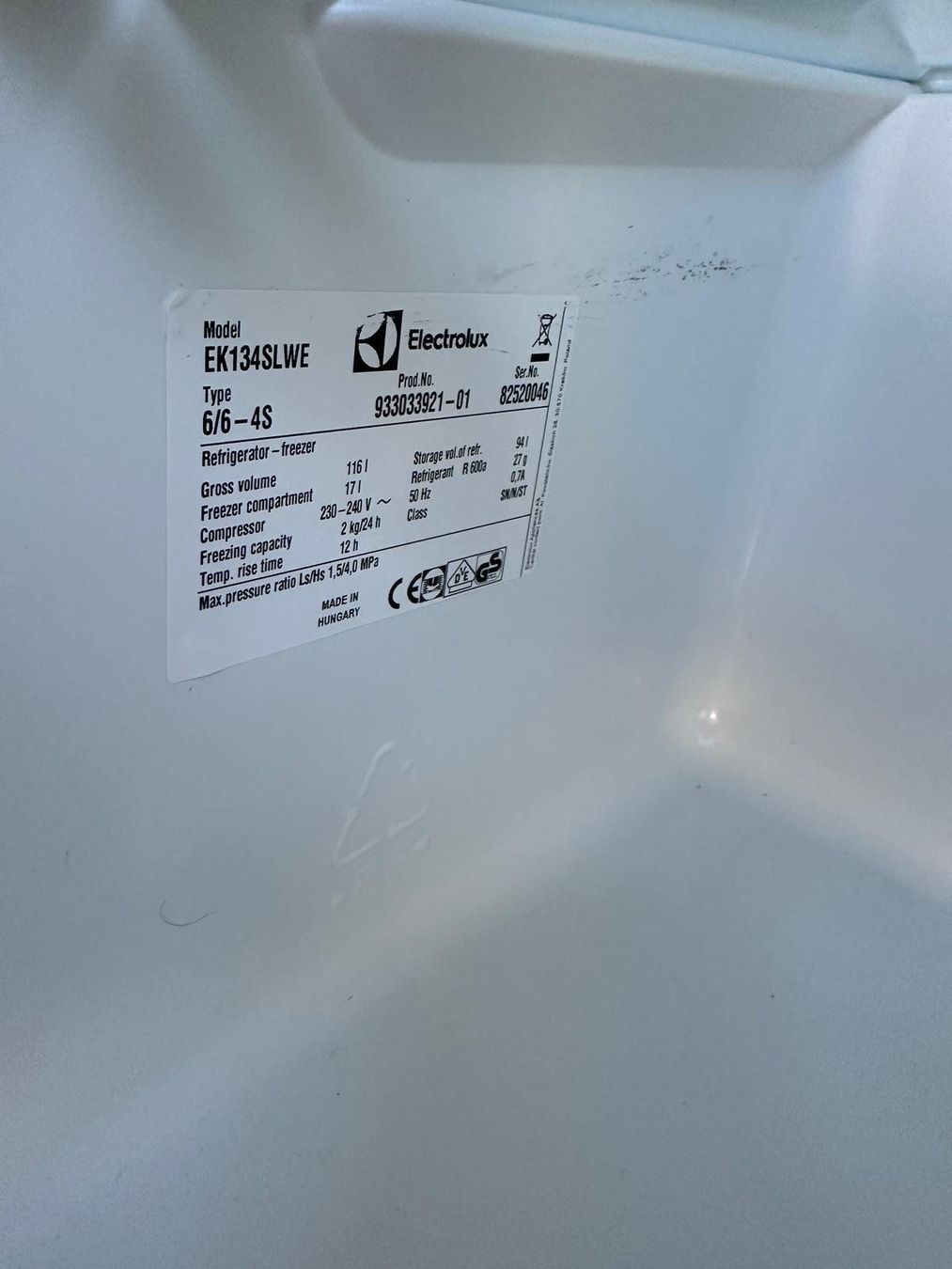 Electrolux Frigoriferi: Kühlschrank Einbaukühlschrank Electrolux – Usato da Spreitenbach venduto da Space_X 9