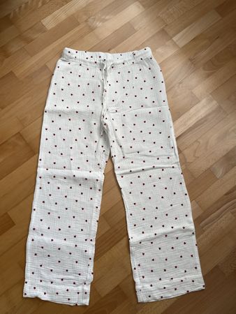 Musselin Hose Herz H&M