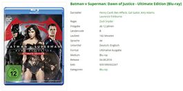 Batman v Superman: Dawn of Justice - Bluray