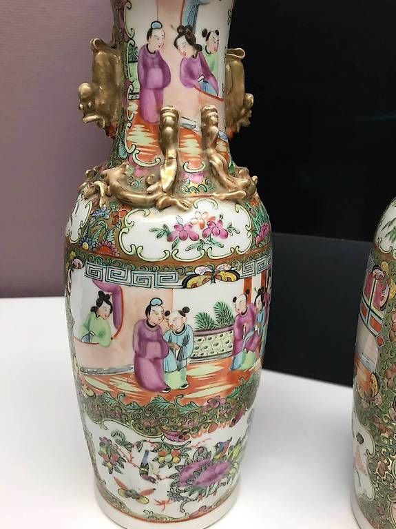 Vasi & Recipienti: Vase balustre Chine XIXème CANTON – Usato da Chernex venduto da lar_w99f 1