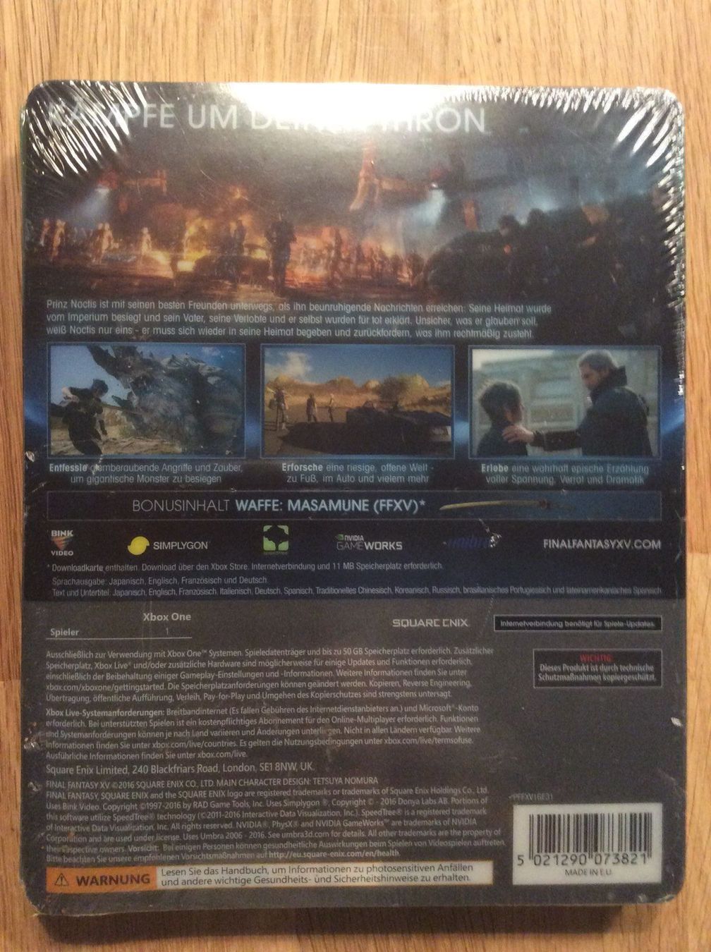 Microsoft Giochi: Final Fantasy XV Spezial Edition – Nuovo e nell'imballaggio originale da Kestenholz venduto da Inna09 1