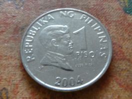 PHILIPPINES  1 Piso  2004  (1993 dos)