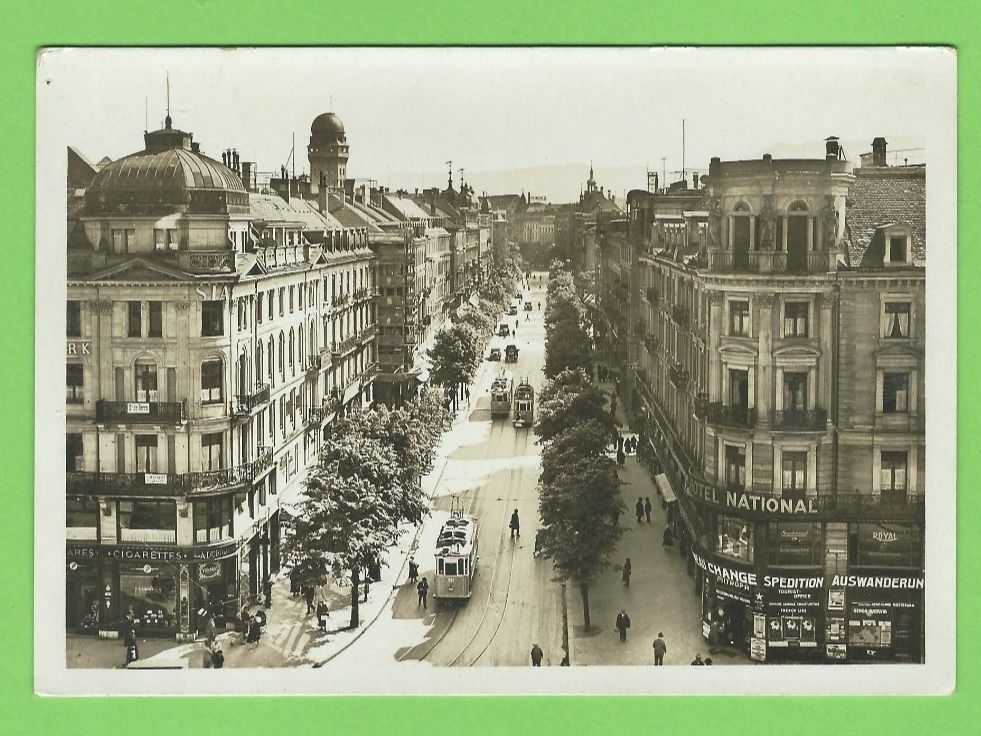 Cartoline postali: Zürich, Bahnhofstrasse – Usato da Zürich venduto da t24_de