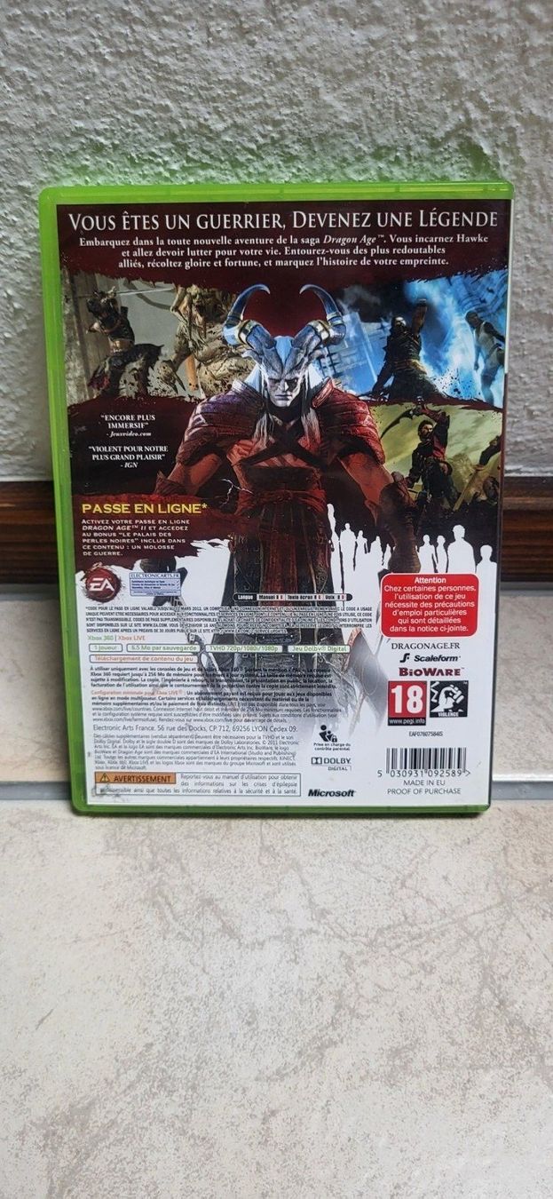 Microsoft Giochi: Xbox 360 - Dragon Age 2 – Usato da Münsingen venduto da Heroism2010 1