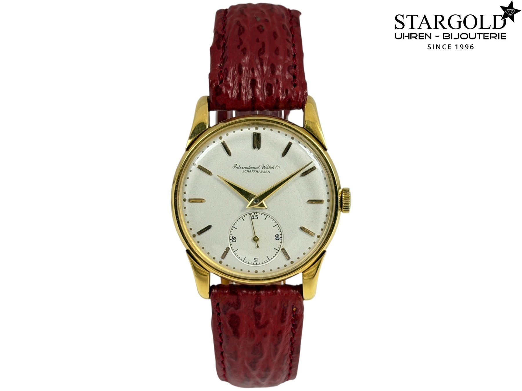 IWC Orologi: IWC Vintage 18K Gold – Usato da Zürich venduto da Stargold-Uhren