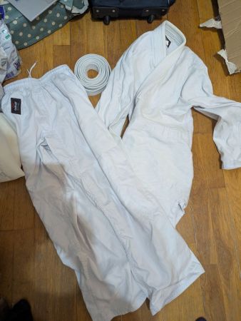 Judo-Kimono/Judoga Enero 170cm weiss, gebraucht + Gürtel
