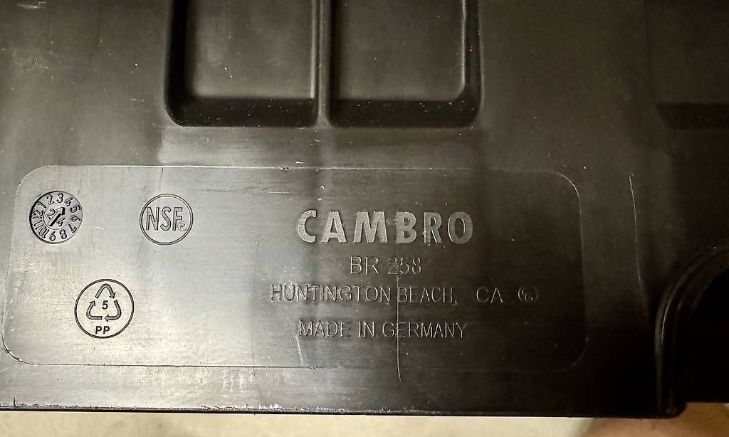 Ancore: Cestelli professionali Cambro Camrack – Nuovo e nell'imballaggio originale da Locarno venduto da pat_gtn8 2