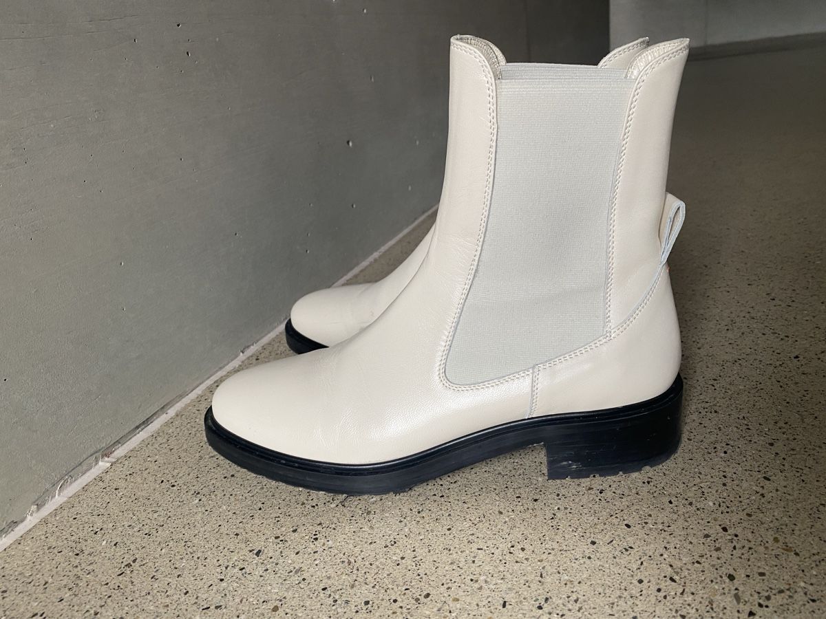 Aeyde Scarpe da donna: Bottes blanches Aeyde 42 – Usato da Les Breuleux venduto da mya393 3