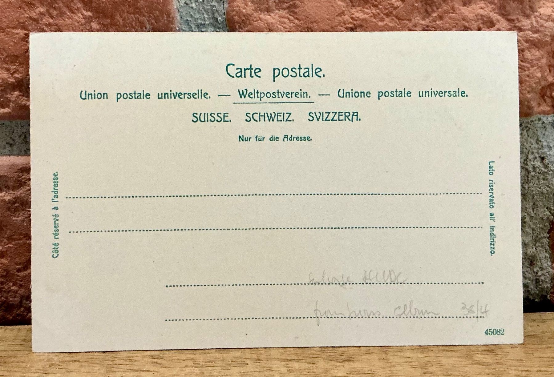Cartoline postali: GORGES du CHAUDRON - Montreux – Usato da Root venduto da ENGLAND-TREASURES 2