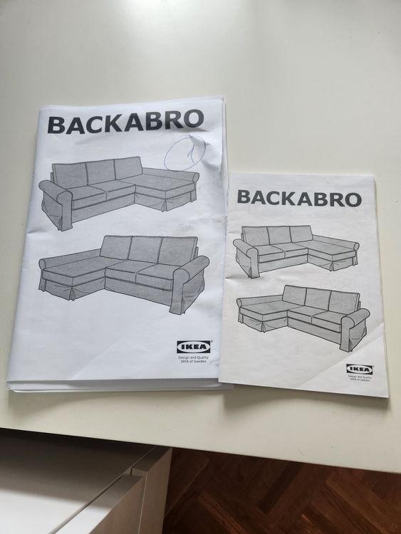 Ikea Backabro 3-seat sofa bed | Kaufen auf Ricardo