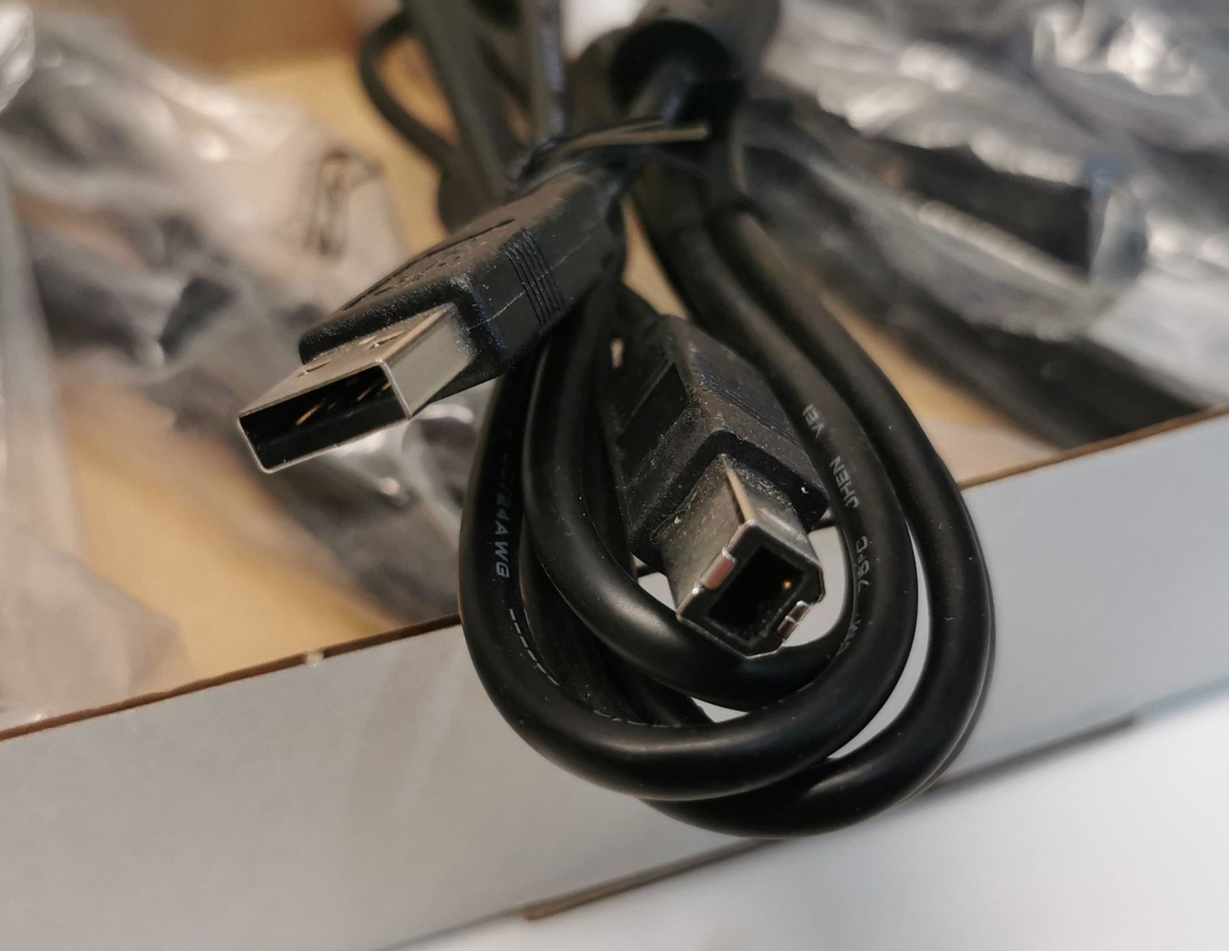 Cavi: USB Kabel div. 1 bis 1.80 M -  5 Stück – Nuovo (secondo la descrizione) da Bremgarten b. Bern venduto da Vittorio0 1