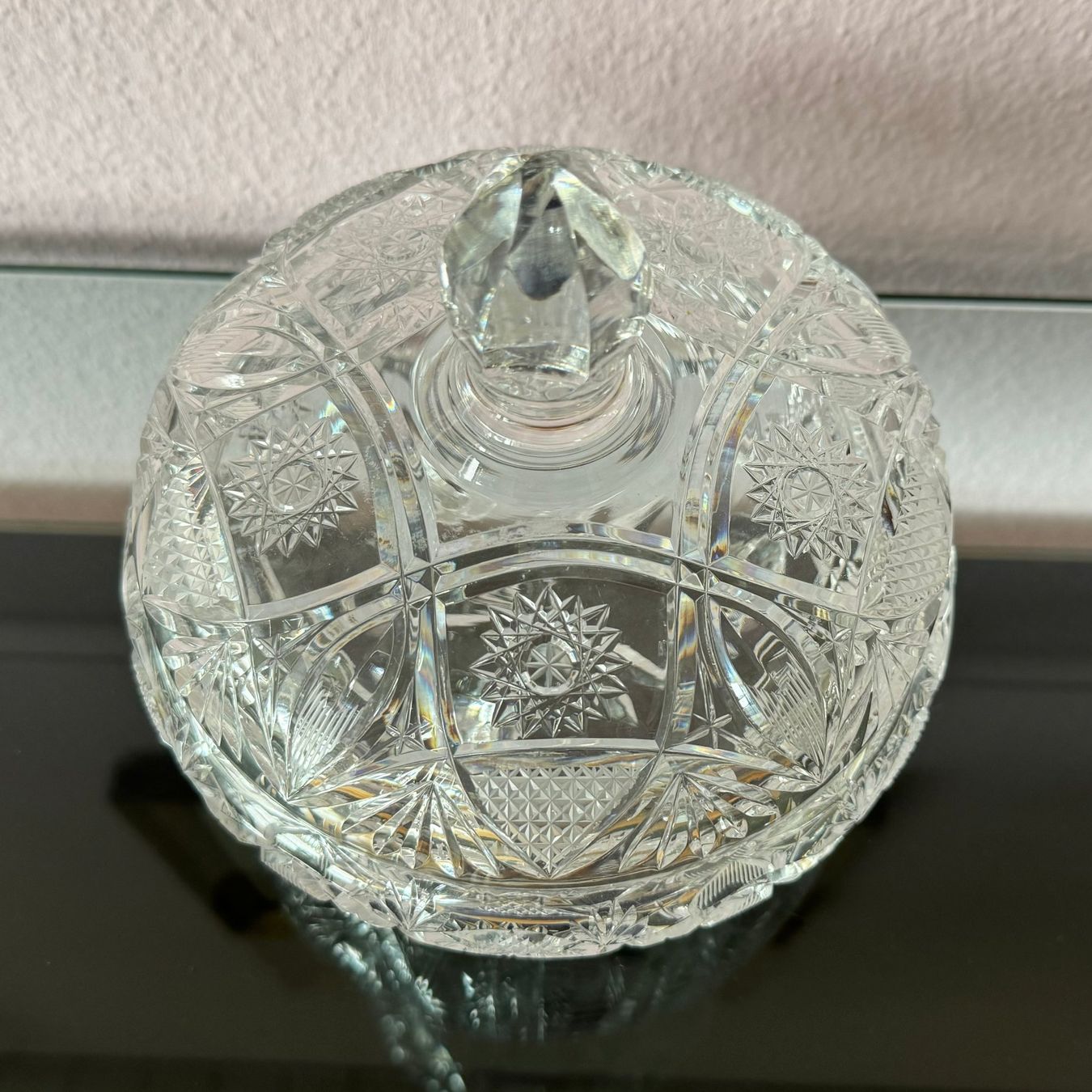 Schalen: Bleikristall Schale mit Deckel _ handgeschliffen – Gebraucht aus Adliswil von MeDuMe 3
