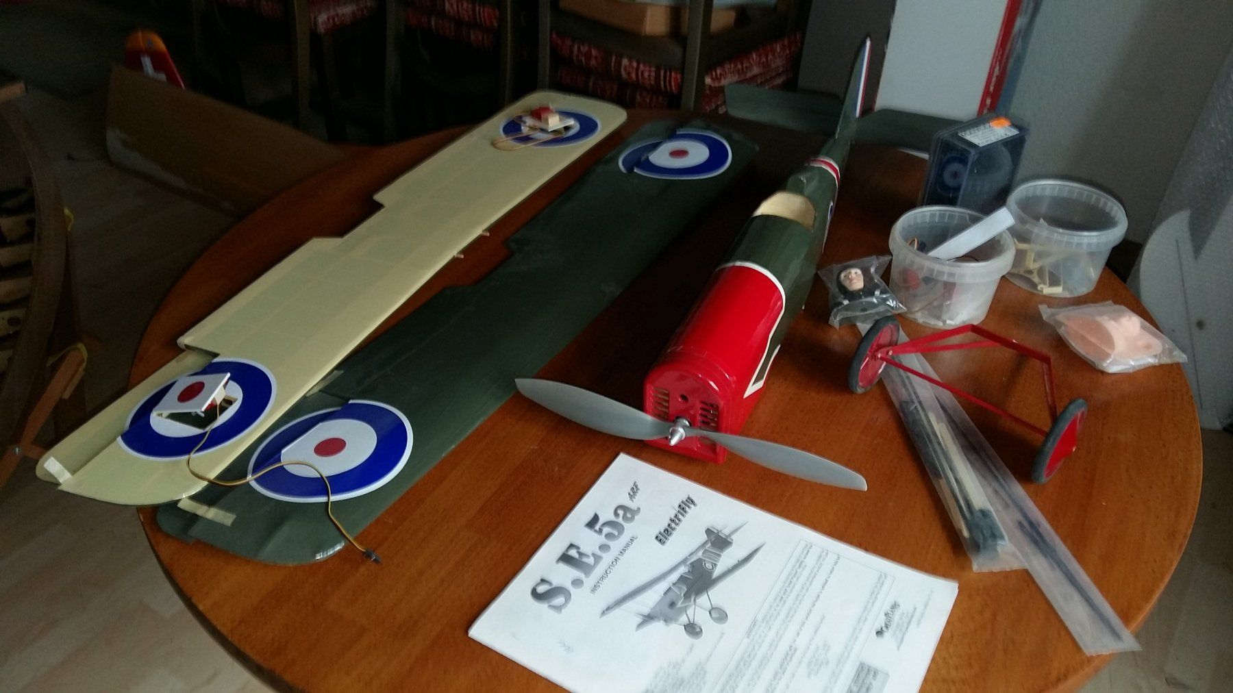 Modellismo RC: Electrifly S.E.5a Flugzeugmodell, neuwertig – Nuovo (secondo la descrizione) da Oberbipp venduto da Thermik-XL