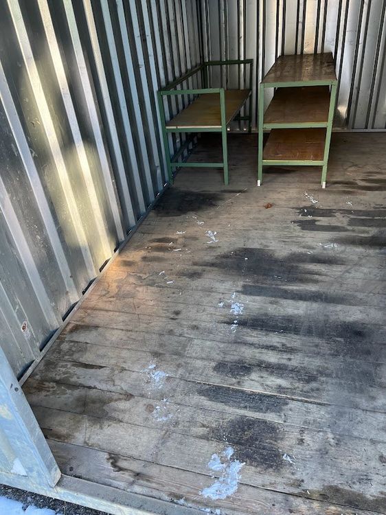 Lagercontainer Blech verzinkt Container Lager Unterstand (Gebraucht) in ...