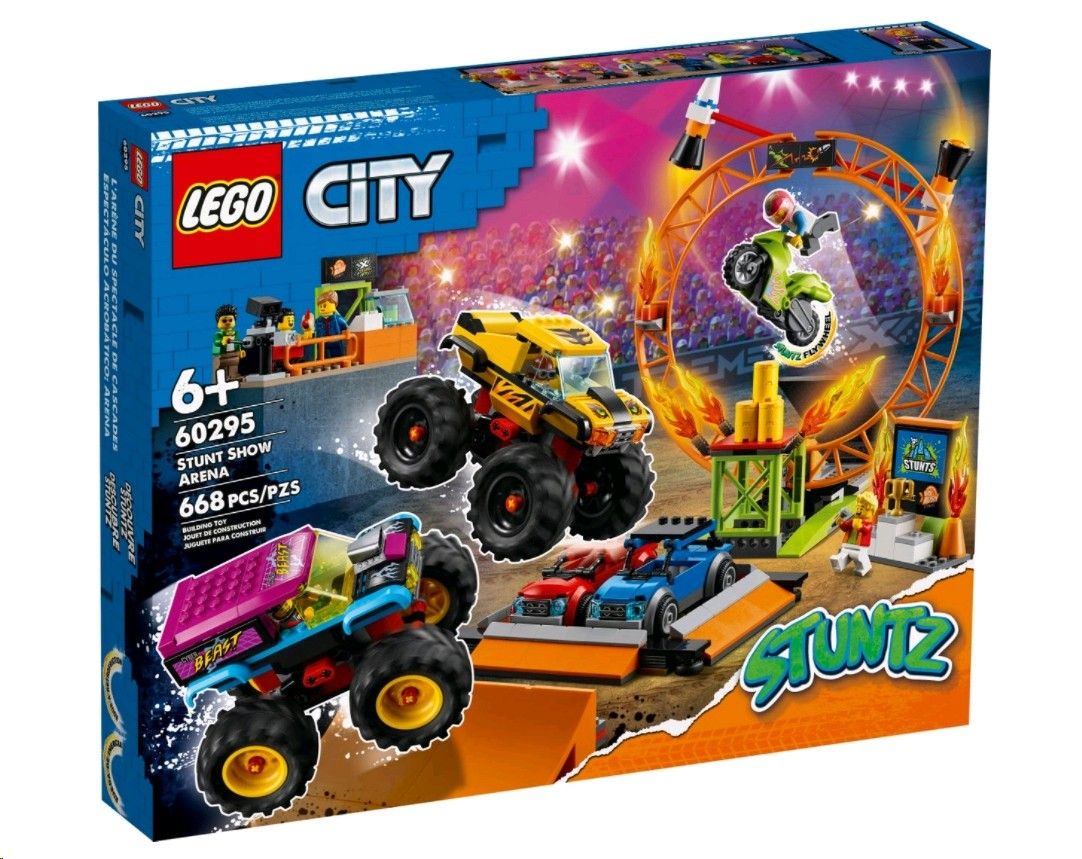 Lego Kit di costruzioni: 60295 Stuntshow-Arena – Nuovo e nell'imballaggio originale da St. Gallen venduto da brickli