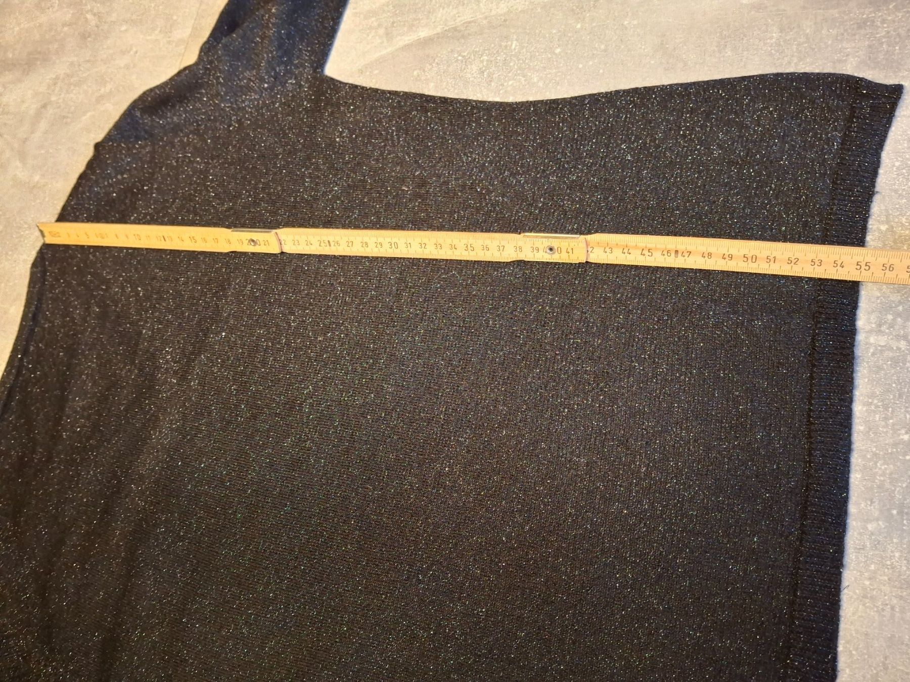 Maglioni & Felpe: Pull col en V noir et fil argenté taille S – Usato da Villiers venduto da san_jn5w 6