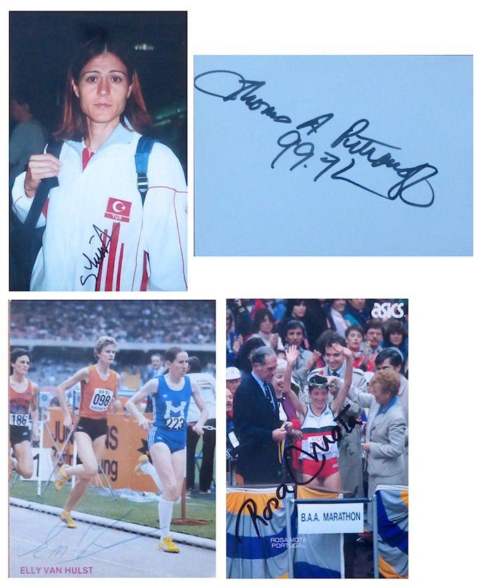 Autografi: Leichtathletik - Div. Autogramme zum Aussuchen – Usato da Dietikon venduto da immortal-stars 3