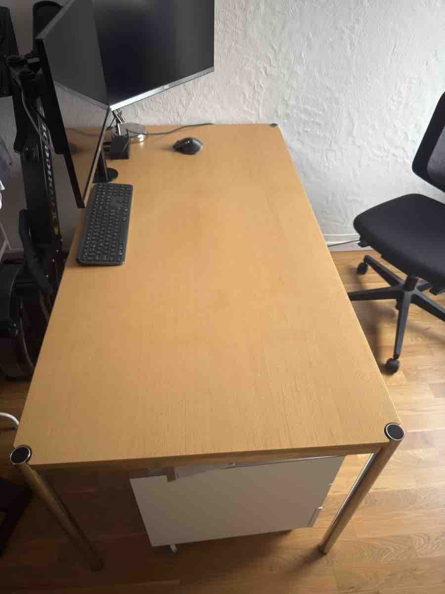 USM Schreibtische: USM Haller Bürotisch Buche – Gebraucht aus Volketswil von Semai1 2